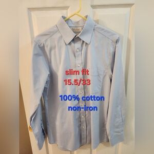 Two Men's Dress Shirts - See description